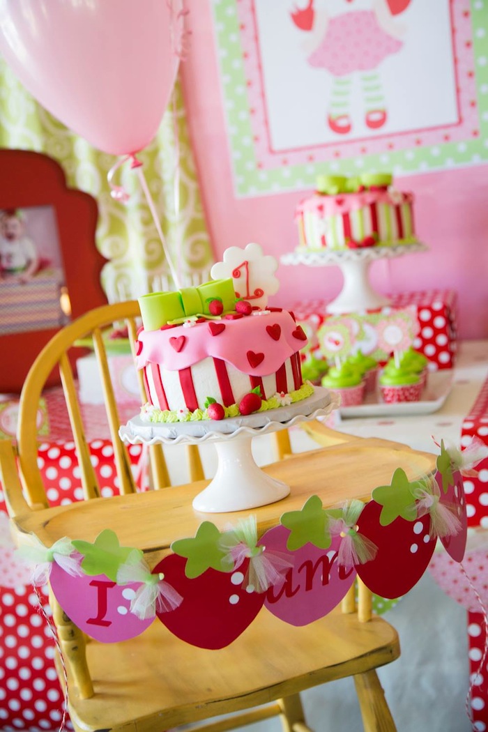 Strawberry Shortcake Birthday Party Ideas