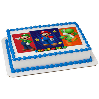 Super Mario Cake Walmart