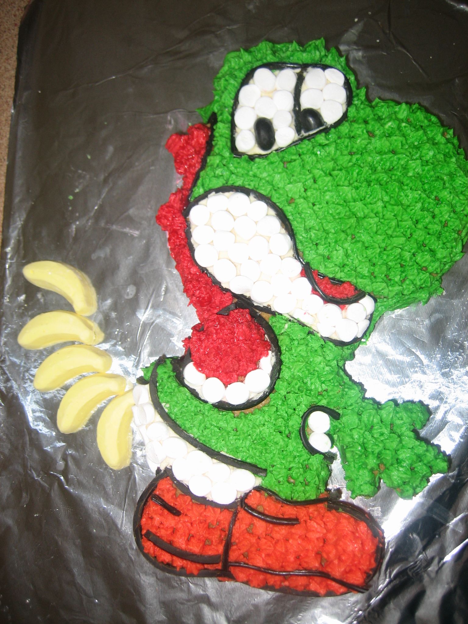 Yoshi Cake