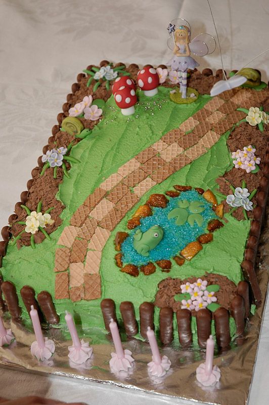 Fairy Garden Cake