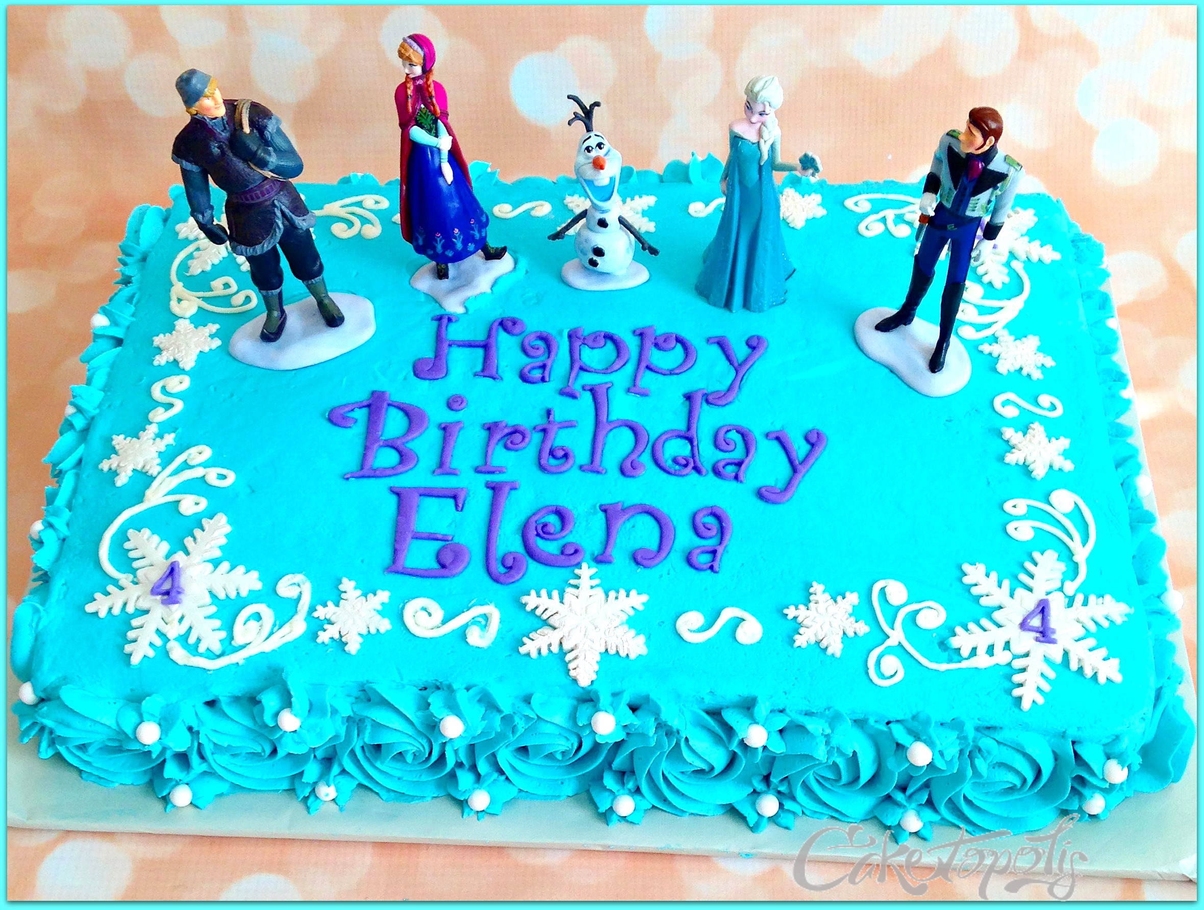 Frozen Sheet Cake