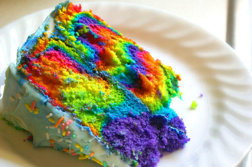 Rainbow Cake Desserts