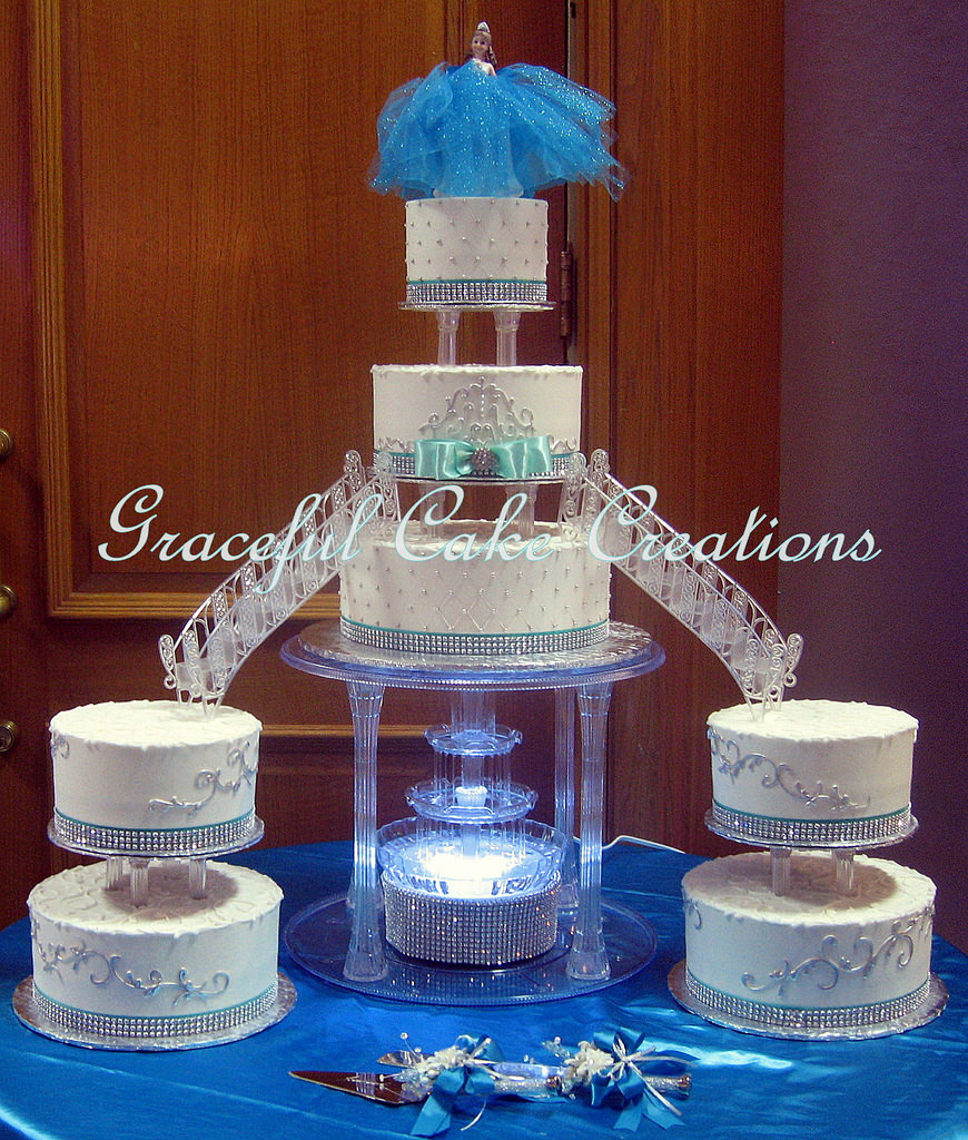 Royal Blue Quince Cakes