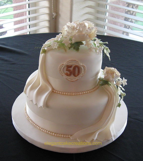 50th Anniversary Cake