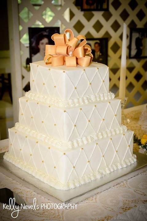 50th Wedding Anniversary Cake