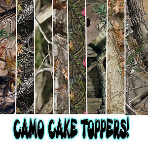 12 Photos of Camouflage Sheets For Frosting Cakes