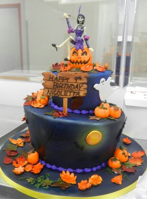 Halloween Birthday Cake