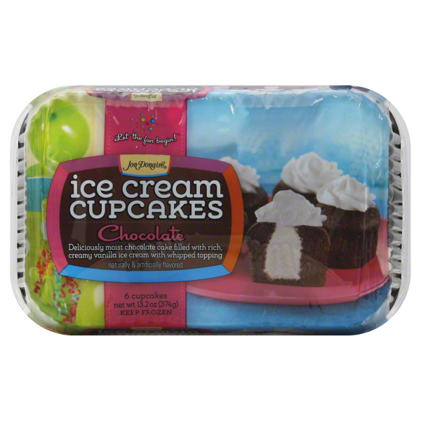 Jon Donaire Ice Cream Cupcakes