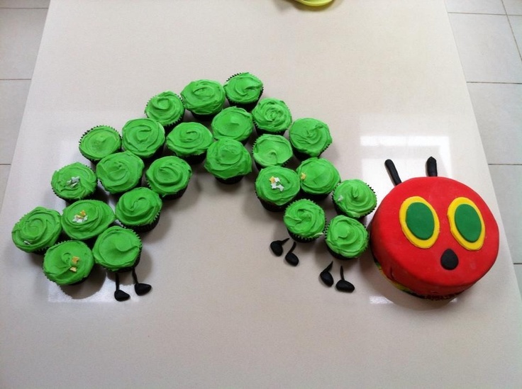 Hungry Caterpillar Cupcakes