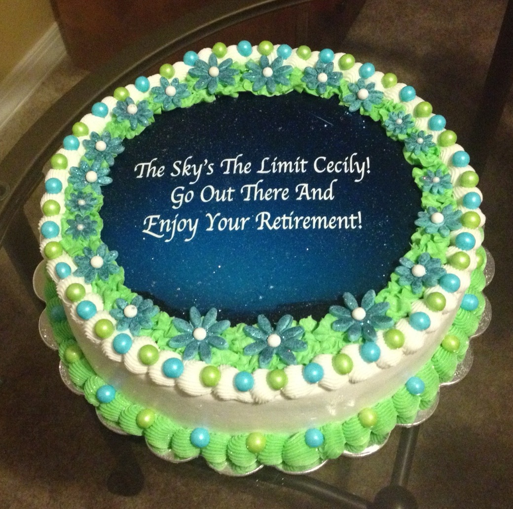 Retirement Cake