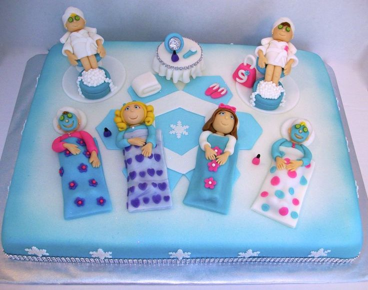 Winter Wonderland Birthday Sheet Cakes