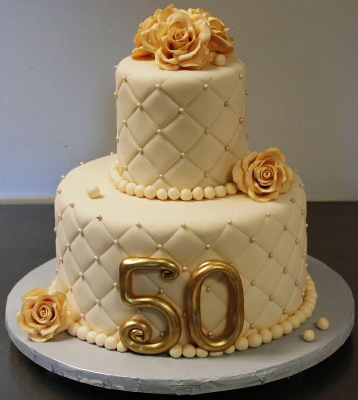 9 Photos of Pinterest 50th Wedding Anniversary Cakes