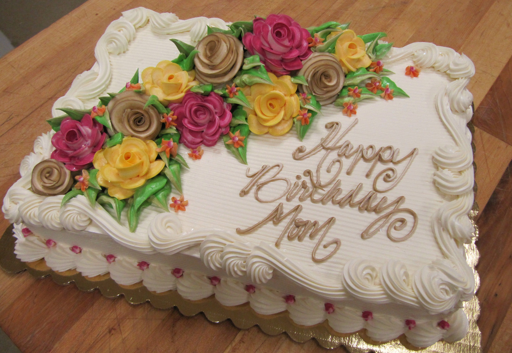 13 Photos of Fall Floral Sheet Cakes