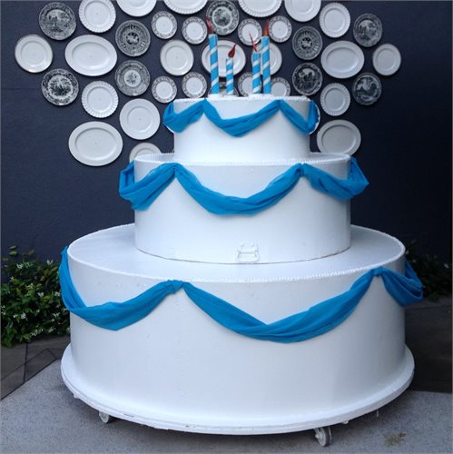 Giant Birthday Cake Props