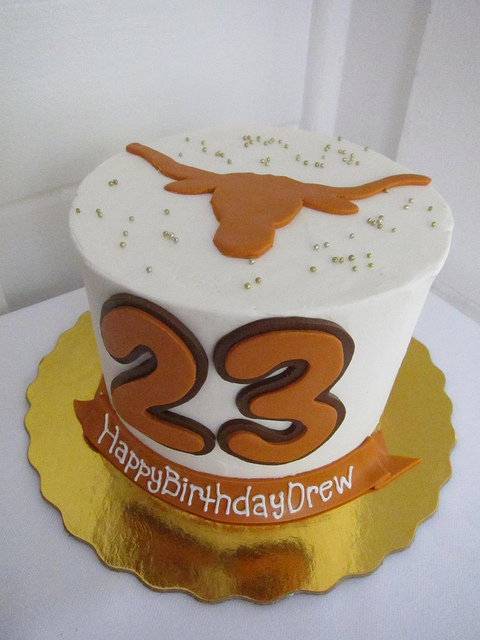 Longhorn Birthday Cake