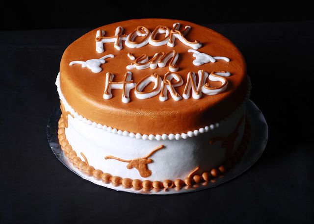 Texas Longhorn Birthday Cake