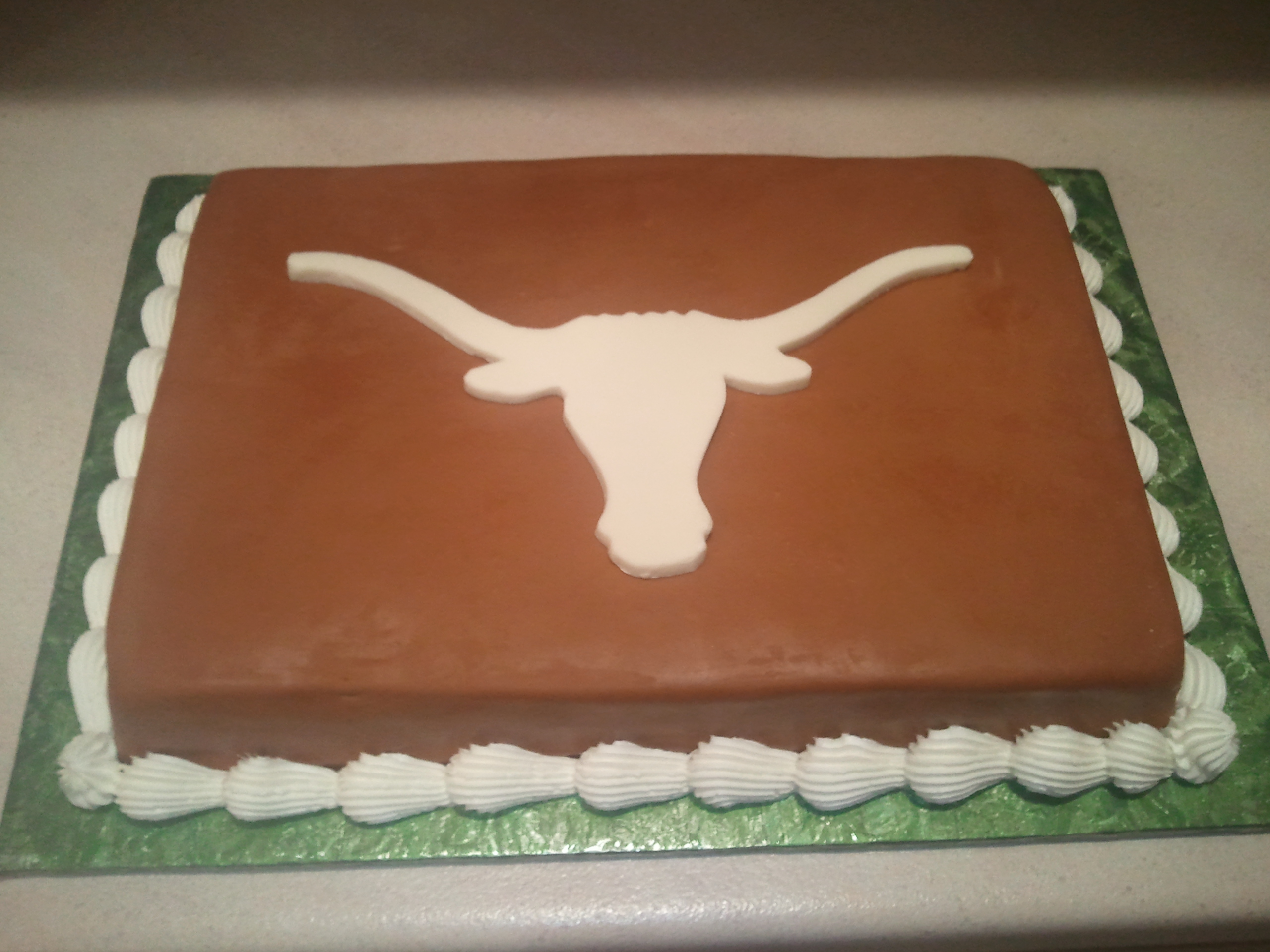 Texas Longhorn Cake