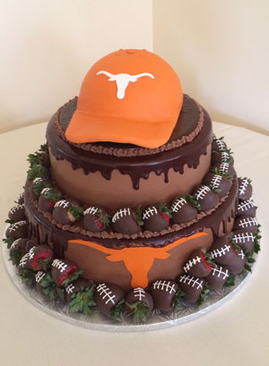 Texas Longhorn Cake