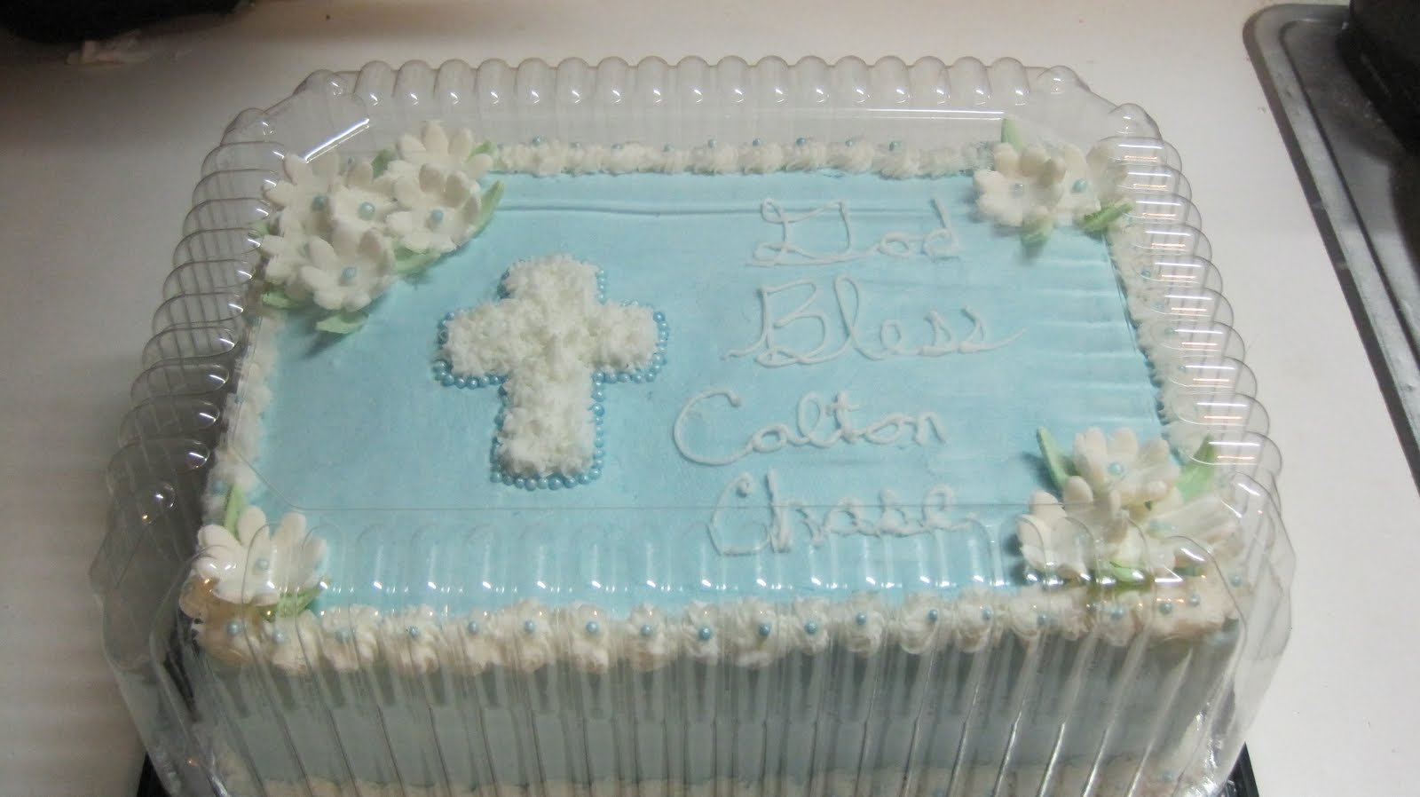 Baptism Sheet Cake Ideas