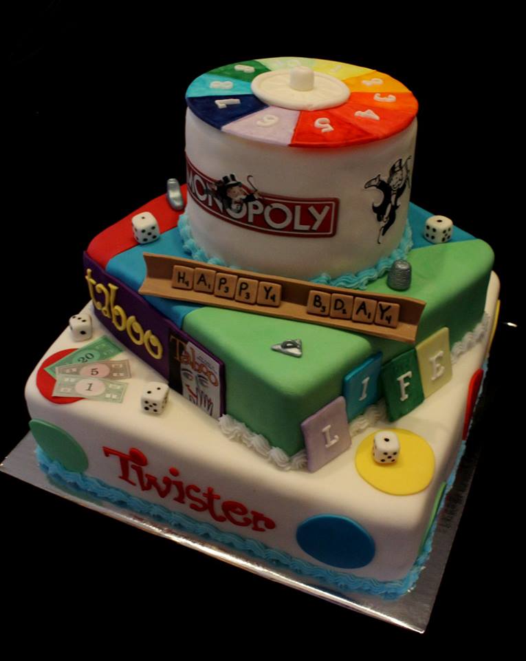 Board Game Themed Cakes