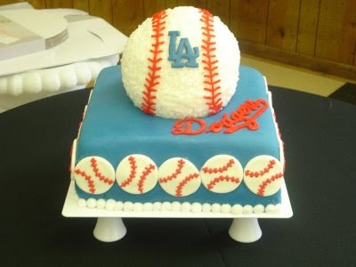 Dodgers Cake