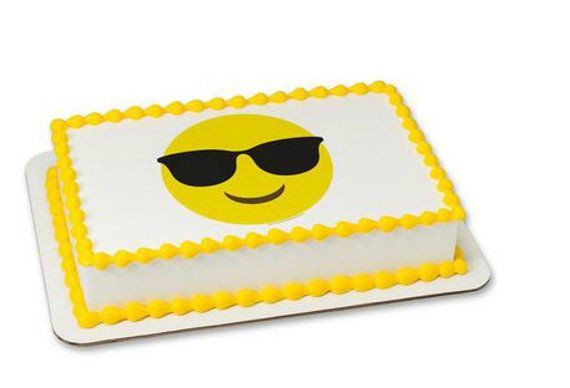 Emoji Birthday Cake