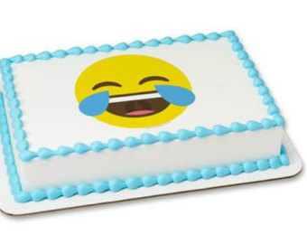 Emoji Birthday Sheet Cakes