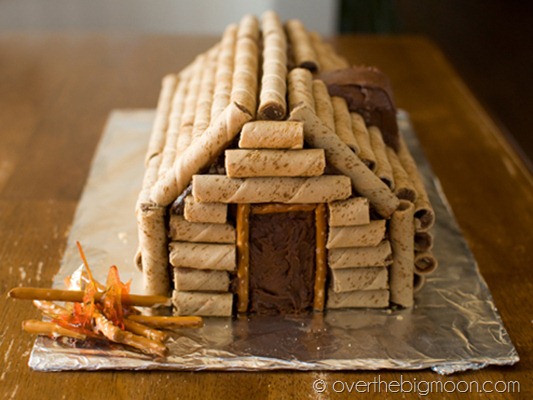 Log Cabin Cake