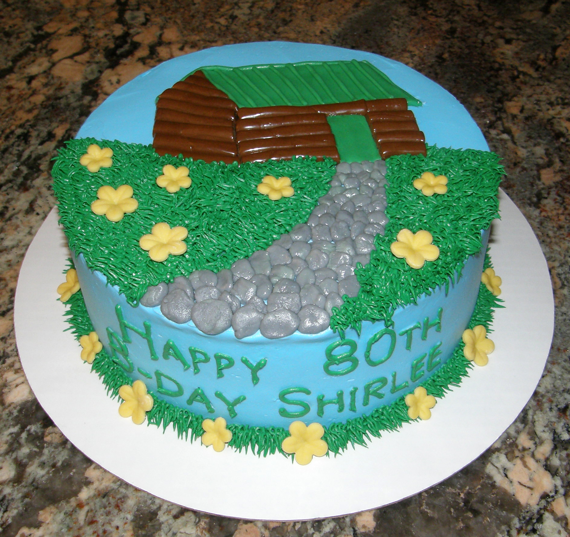 Log Cabin Cake