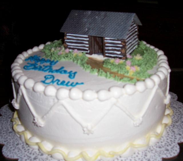 Log Cabin Cake