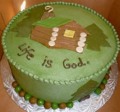 Log Cabin Cake