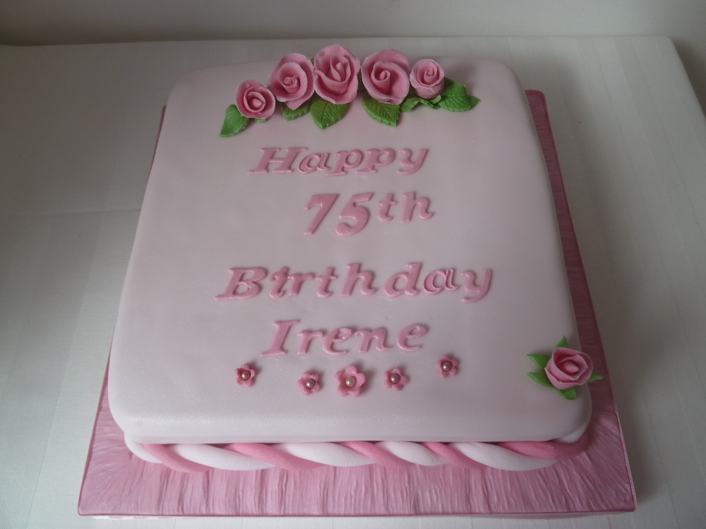 Pink Birthday Cake