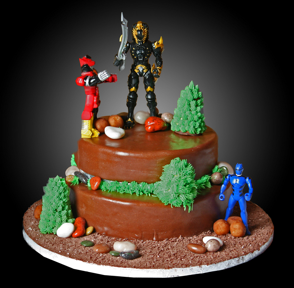 Power Ranger Birthday Cake Ideas