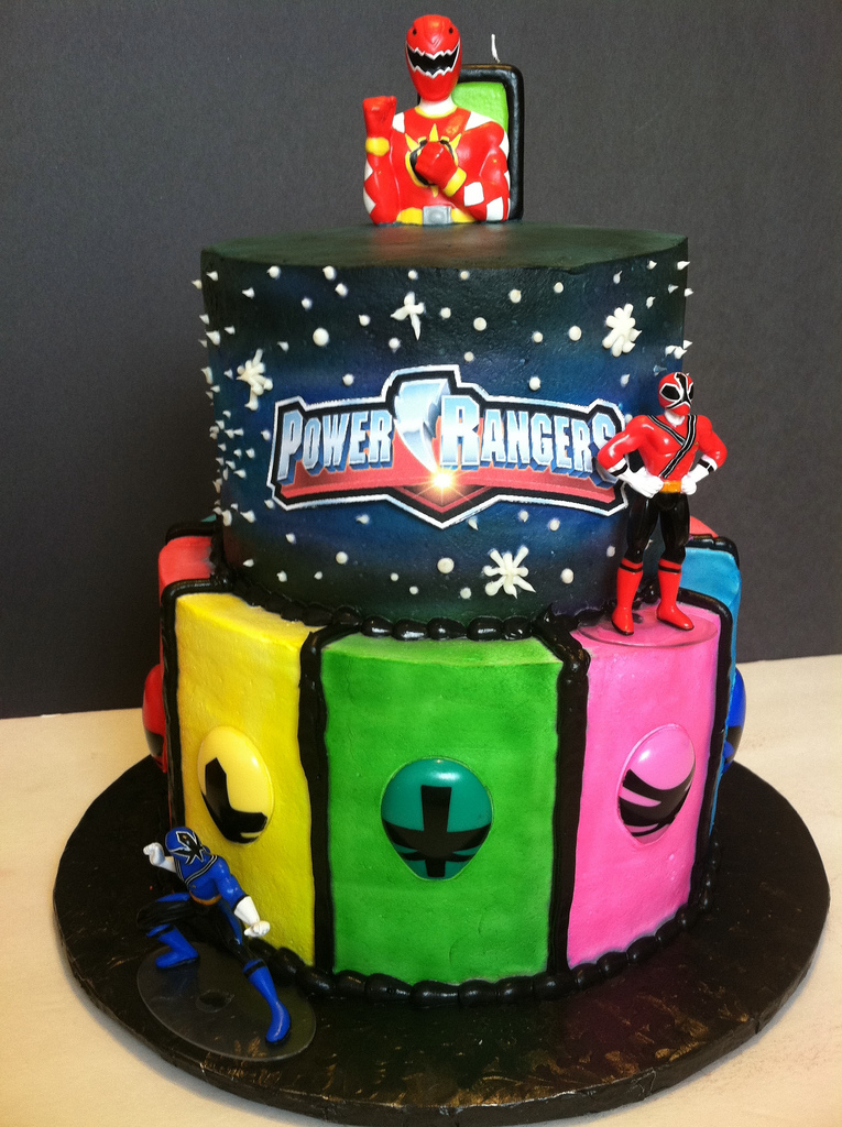 Power Rangers Cake