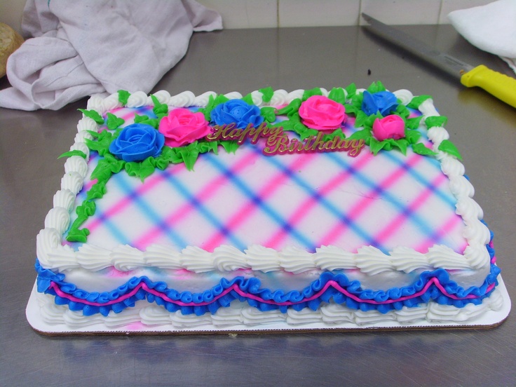 Quarter Sheet Cake