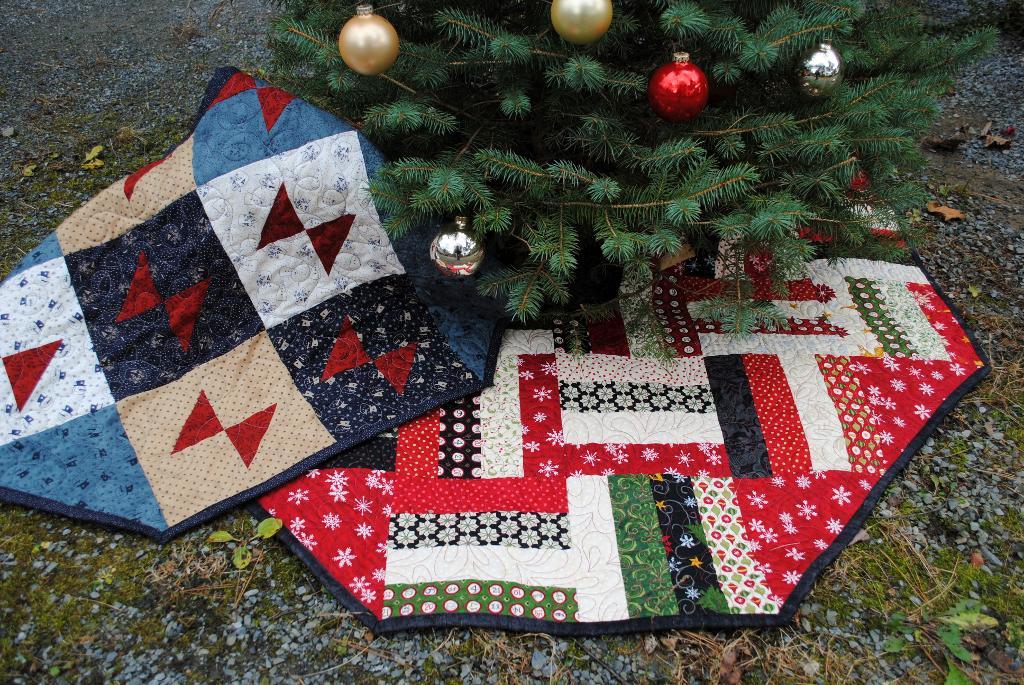 Christmas Patchwork Tree Skirt Pattern