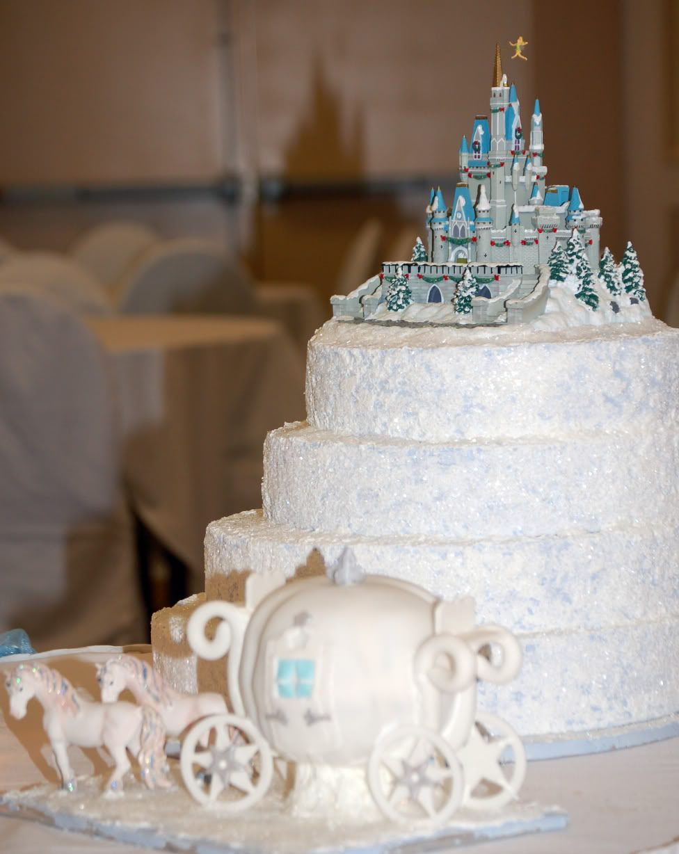 13 Cinderella Castle Wedding Cakes Photo Cinderella Castle