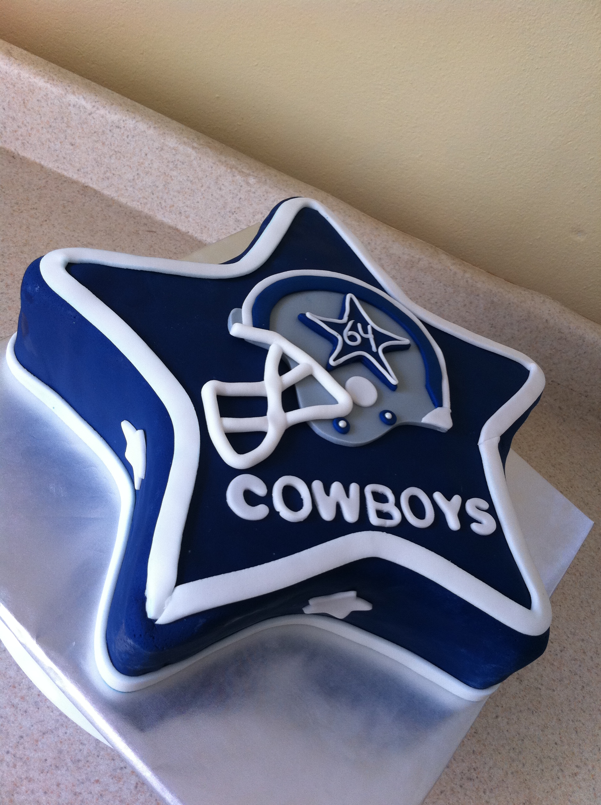 dallas cowboys jersey cake