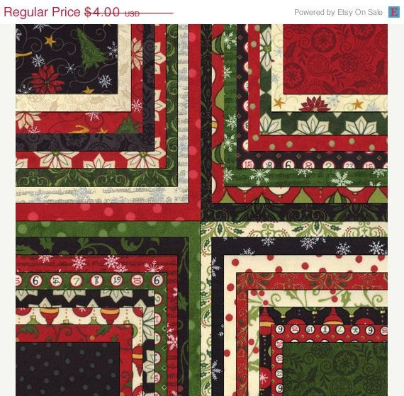 Deb Strain Christmas Countdown Fabric