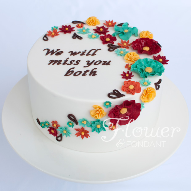 Fare Well Cake Decorating Ideas