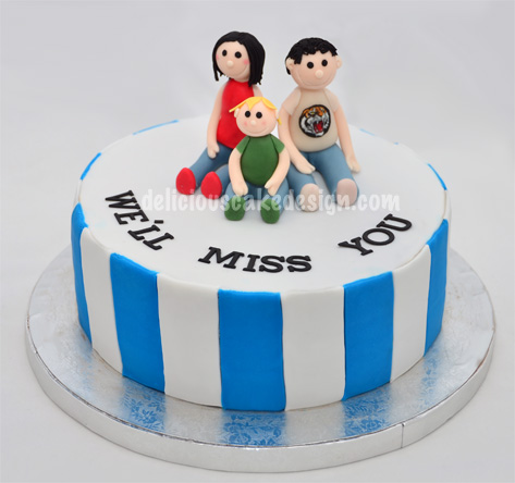 Fare Well Cake Design