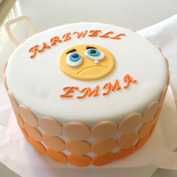 Fare Well Cake Ideas