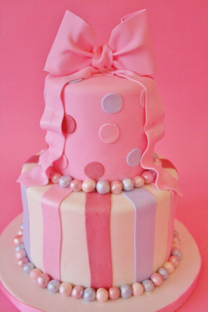 Pink Birthday Cake