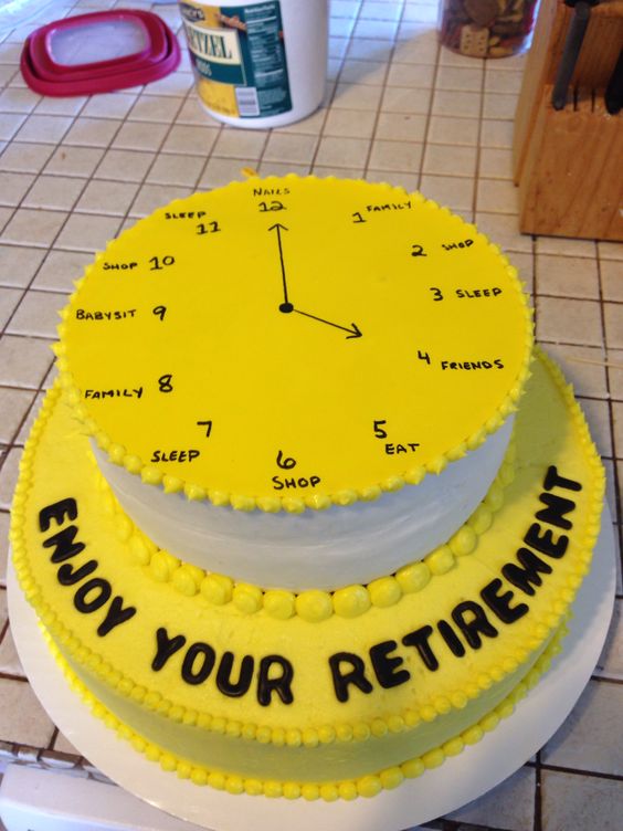 Retirement Cake Idea