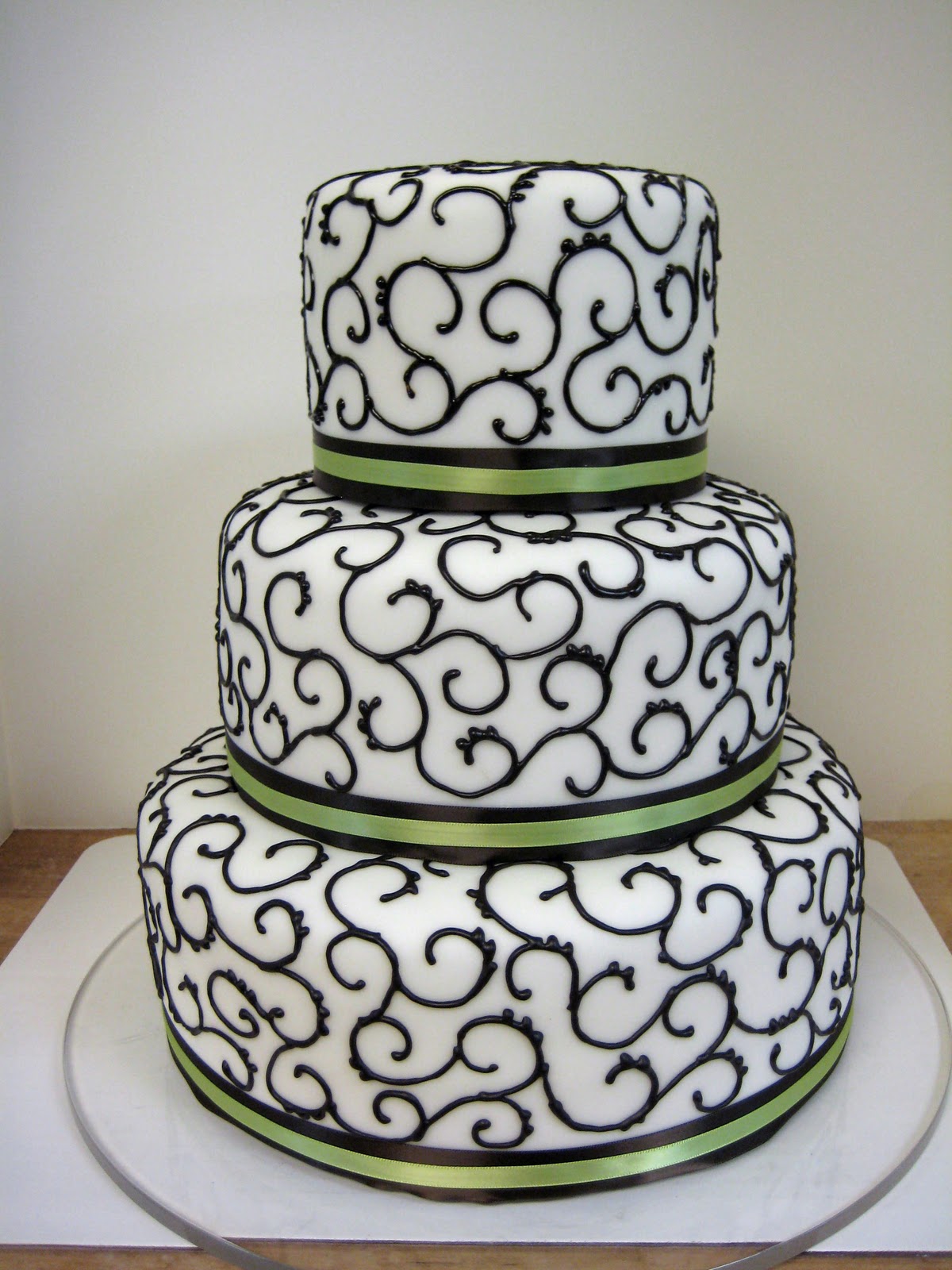 Wedding Cake Scroll Patterns