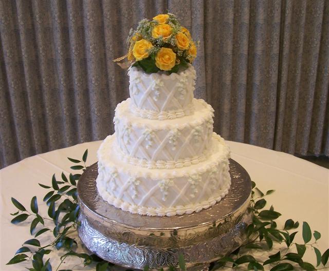 2 Tier 50th Wedding Anniversary Cakes