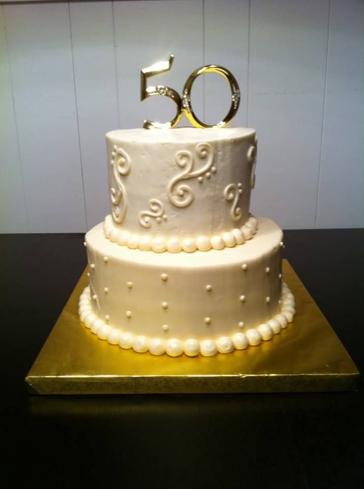 50th Anniversary Cake