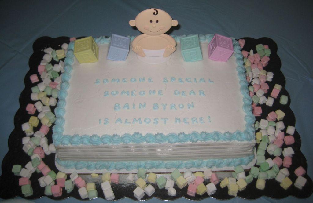 Cute Baby Shower Cake Sayings