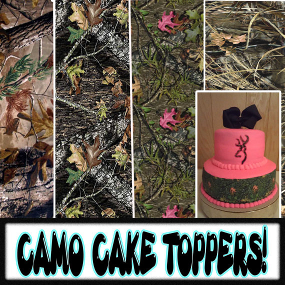 13 Photos of Camouflage Sugar Sheets Cakes