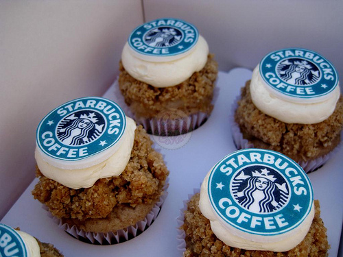 Starbucks Cupcake Logo